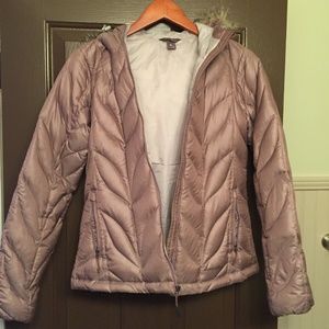 Eddie Bauer XS Women's Down Mauve Jacket